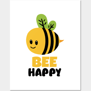 Love Honey Bee Happy Posters and Art